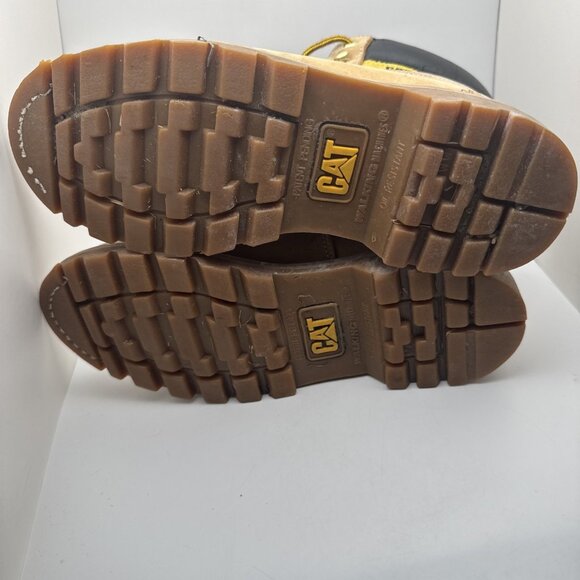 Caterpillar Steel Toe Boots Womens Size 10 Hiking Work Boots Oil Resistant - Picture 6 of 6